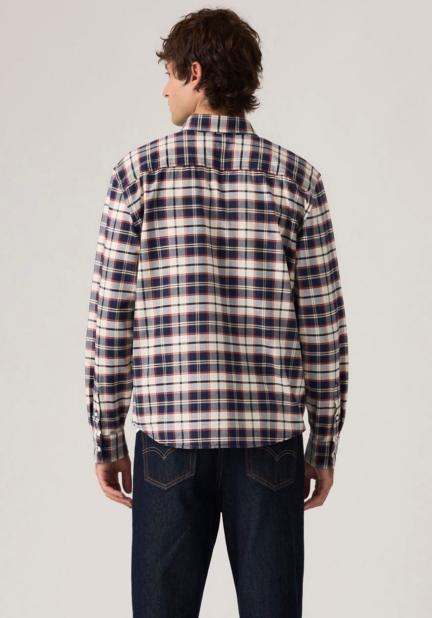 Levi's® Karohemd AUTHENTIC BUTTON DOWN im Karo Muster