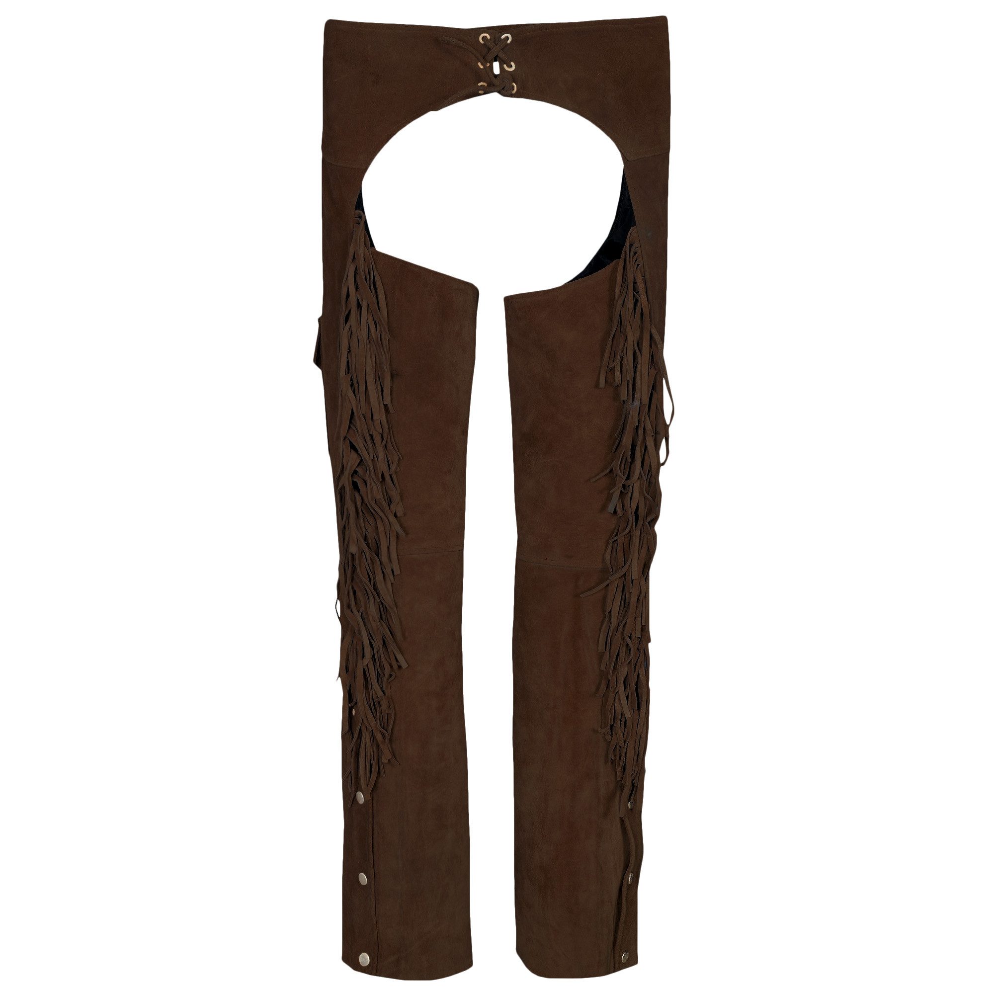 German Wear Reithose GW952T Chaps Fransenhose Reiter Cowboy Western Lederchaps Lederhose