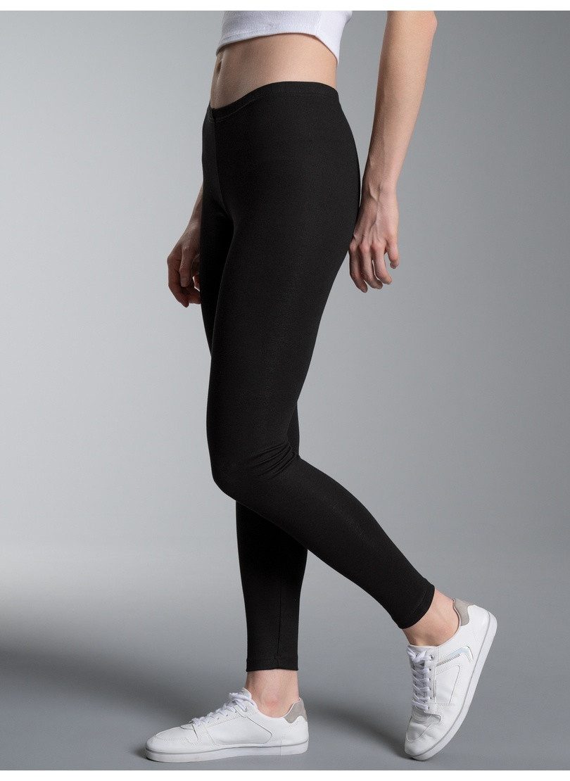 Trigema Leggings TRIGEMA Leggings aus Baumwolle/Elastan (1-tlg)
