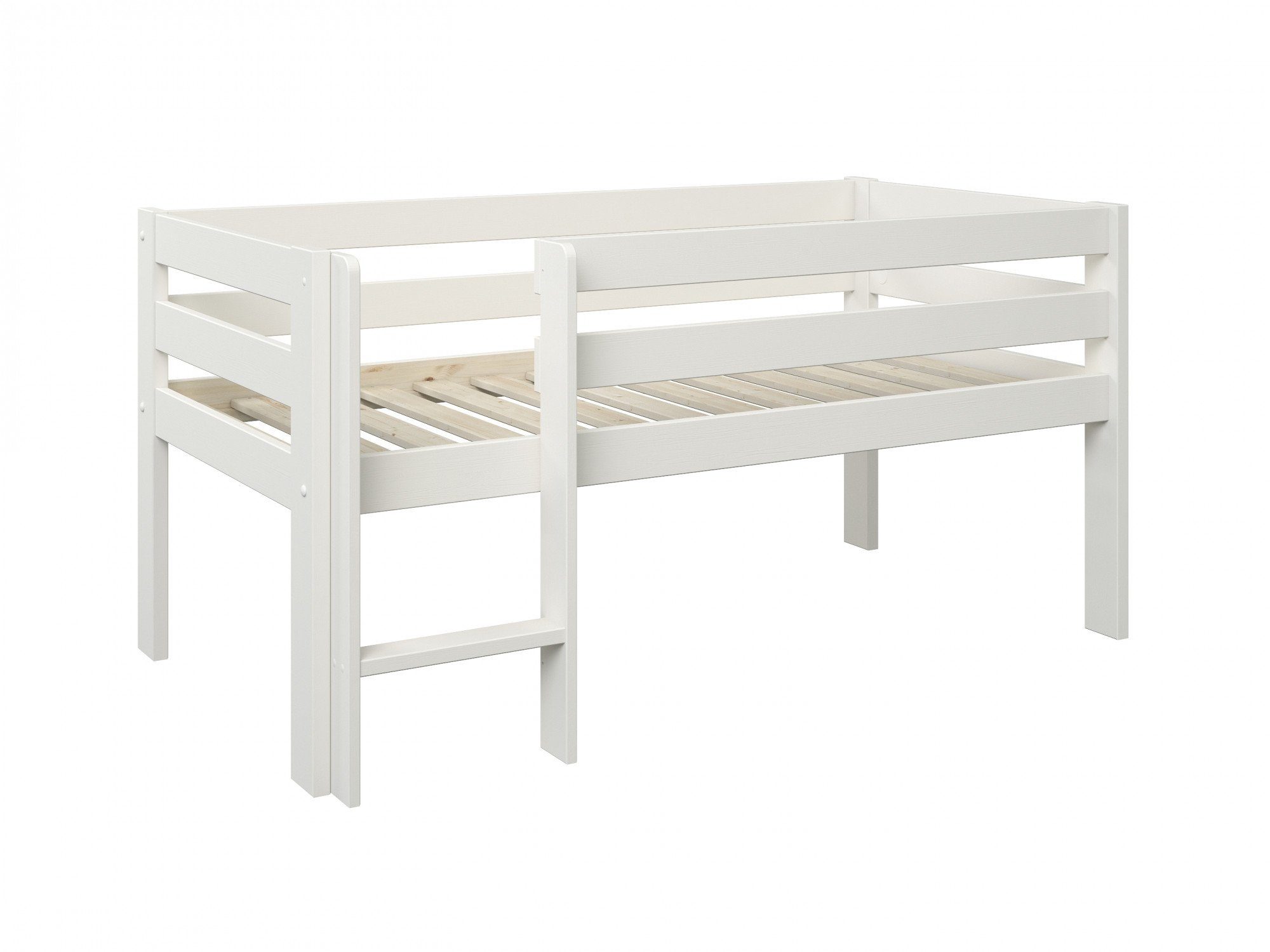 OTTO home Kinderbett "Tide", Halbhochbett, zertifiziertes Massivholz, aus m günstig online kaufen