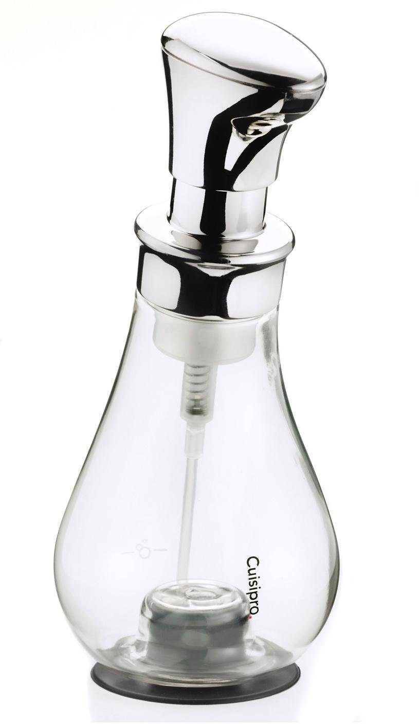 Cuisipro Seifenspender, Spülmittelspender, Glas in Birnenform günstig online kaufen
