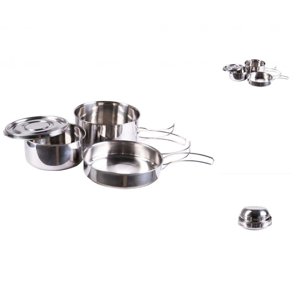 Topf-Set KOCH-SET ST/STEEL 4-TLG.