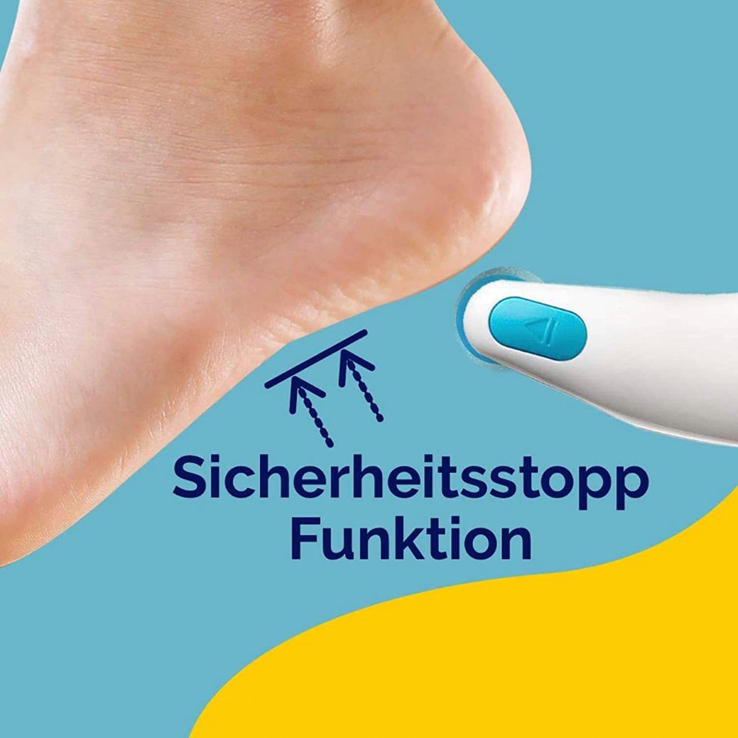 Scholl Elektrischer Hornhautentferner Expertcare blau