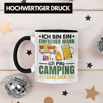 Trendation Tasse Trendation - Ich Bin Ein Einfacher Mann Wohnmobil Tasse Geschenk Camper Wohnmobilfahrer Geschenkidee Lustig