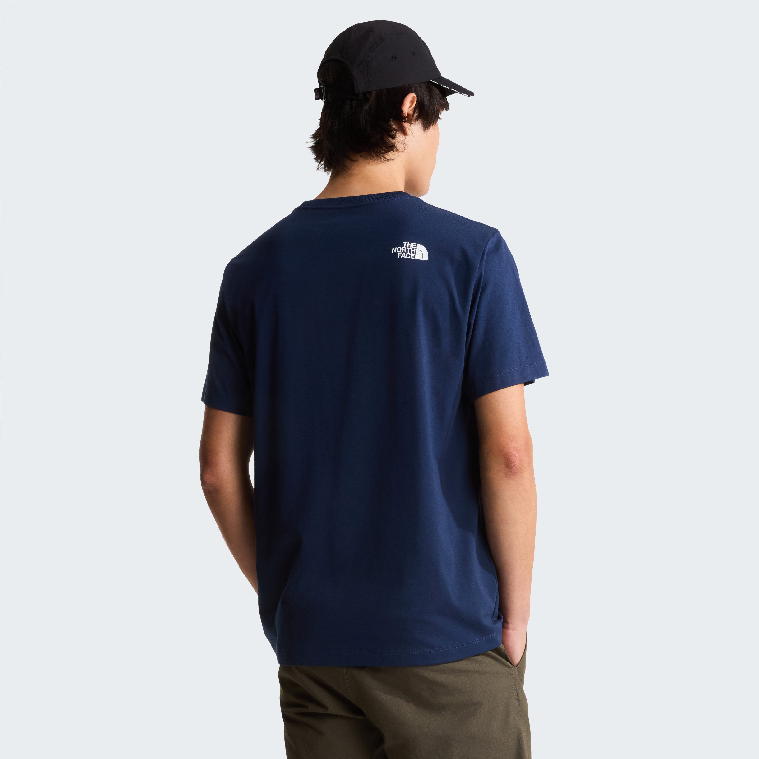 The North Face T-Shirt M EVOLUTION HALF DOME REGULAR SHORT SLEEVE TEE sportliche Passform, kurze Ärmel, für Sportmode und Outdoormode