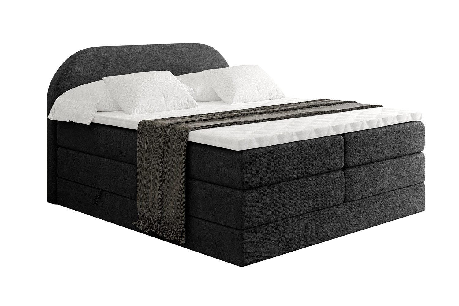 ALTDECOR Boxspringbett NOX KING (Multipocket-Matratze H4, günstig online kaufen