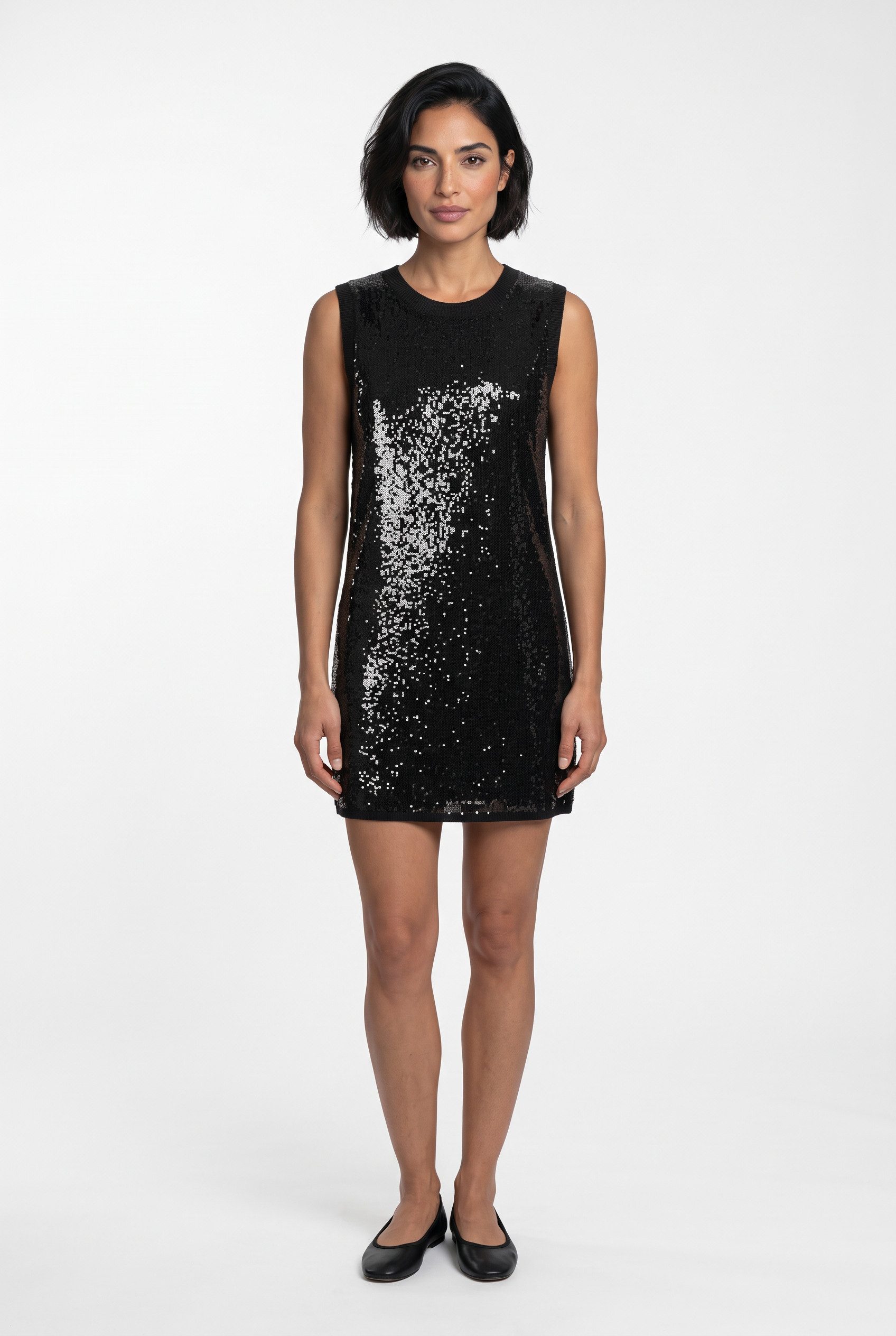Pepe Jeans Midikleid ELAINE DRESS mit Pailletten, ärmellos