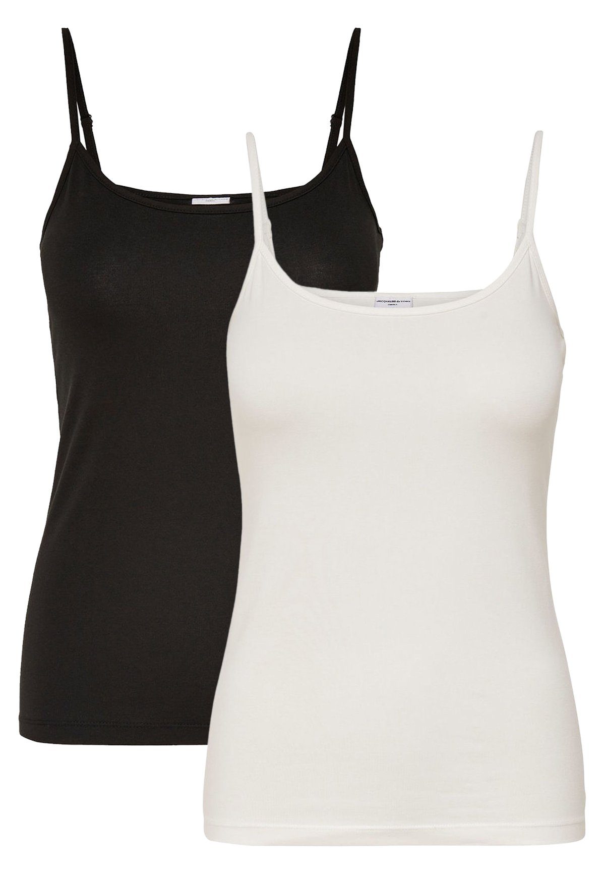 Shirttop Spaghetti Tank 2-er Stück Pack Set JDYAVA