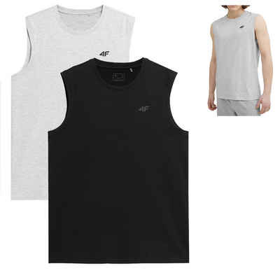 4F T-Shirt 4F - Allround Tank Top Herren Muscle Shirt Baumwolle