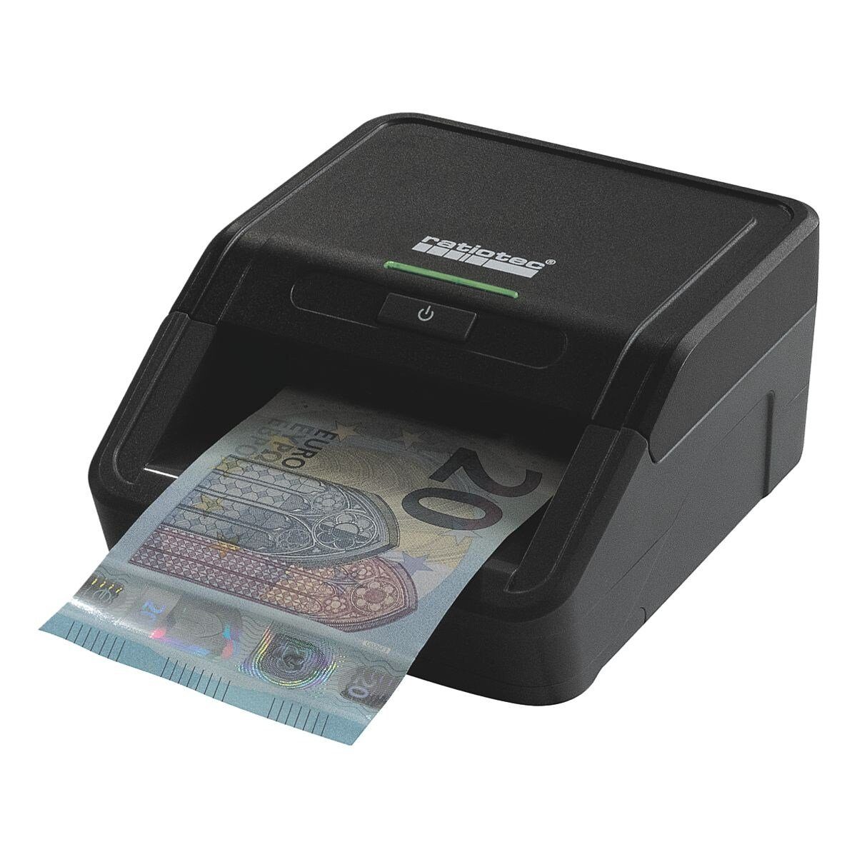 RATIOTEC Geldscheinprüfgerät Smart Protect, Banknotenprüfgerät für EUR, GBP, CHF
