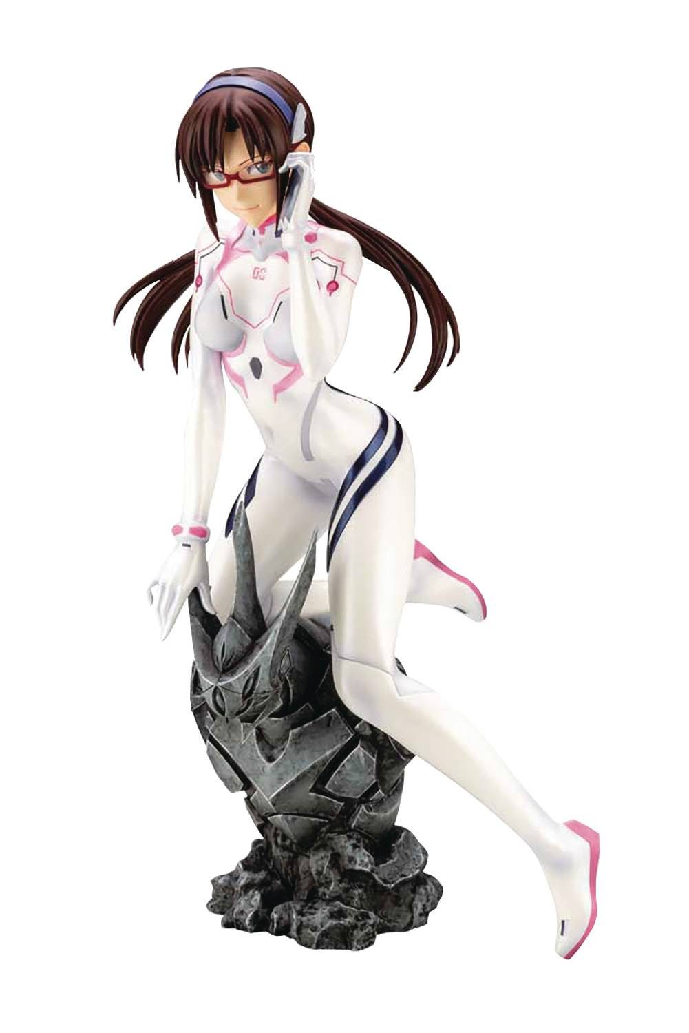Kotobukiya Sammelfigur EVANGELION THRICE MARI MAKINAMI WHITE PLUGSUIT PVC STATUE