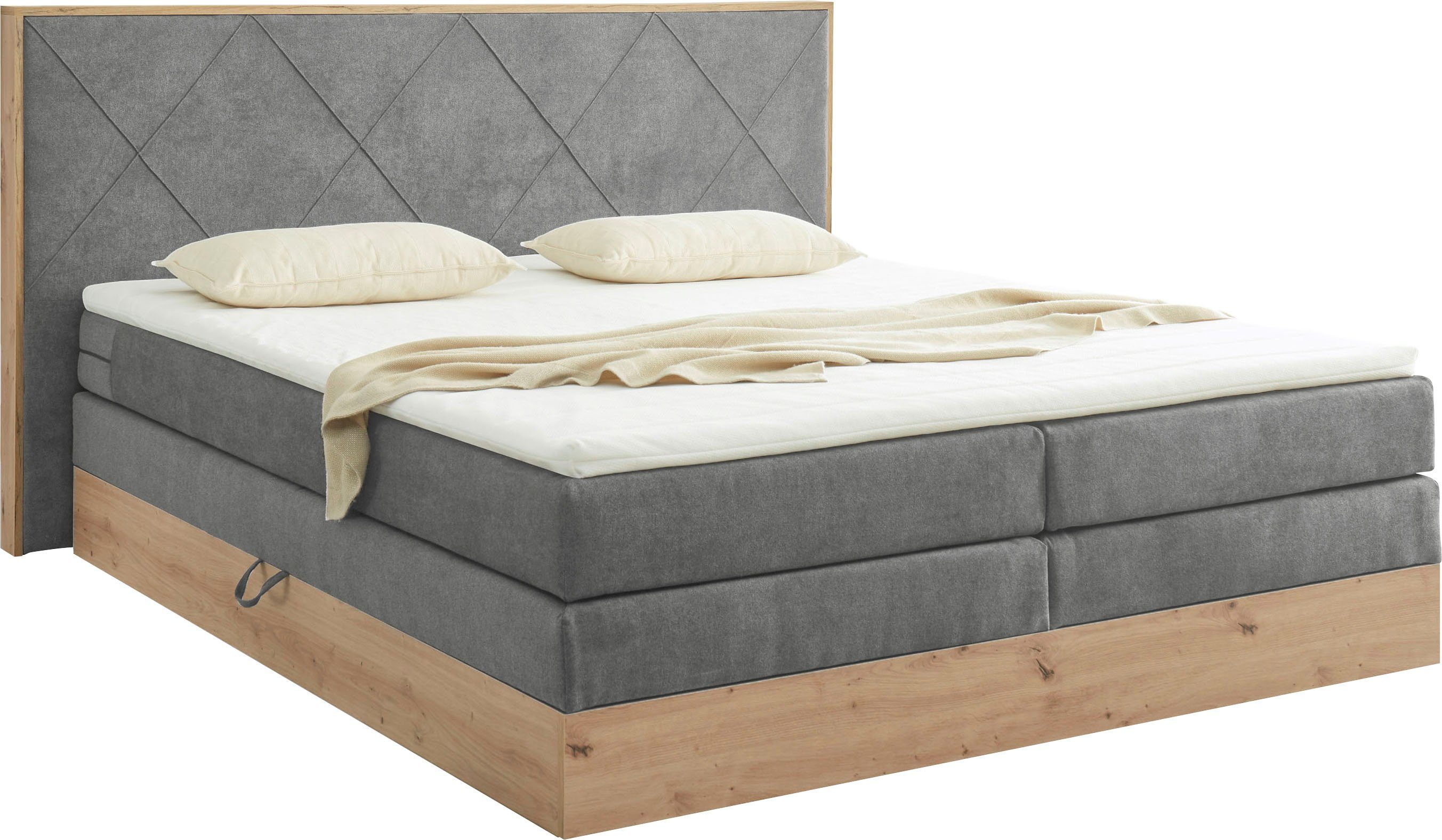 ED EXCITING DESIGN Boxspringbett Bellevue, inkl. günstig online kaufen