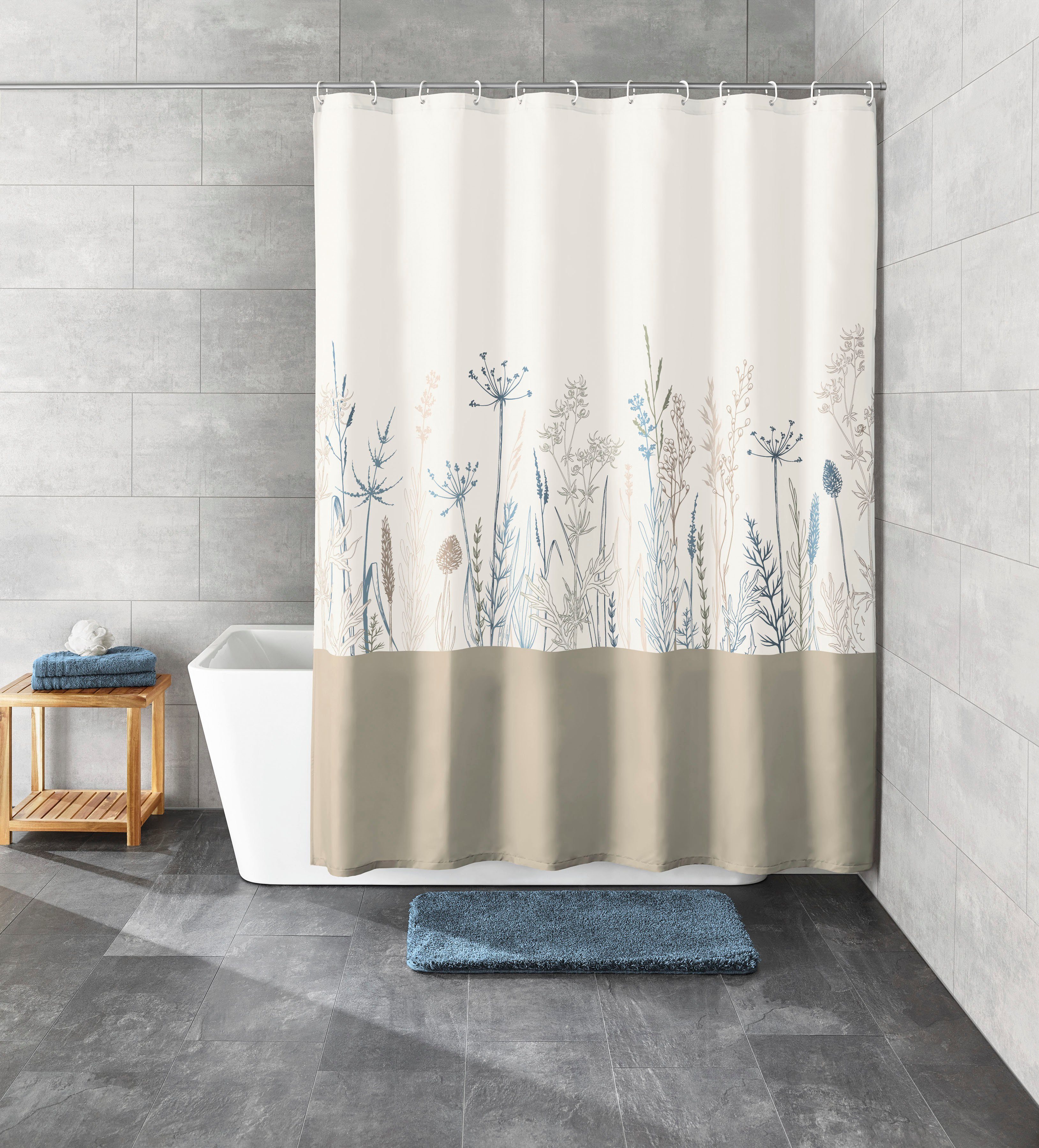 Kleine Wolke Duschvorhang Savannah Breite 180 cm – Bild 2 von 2