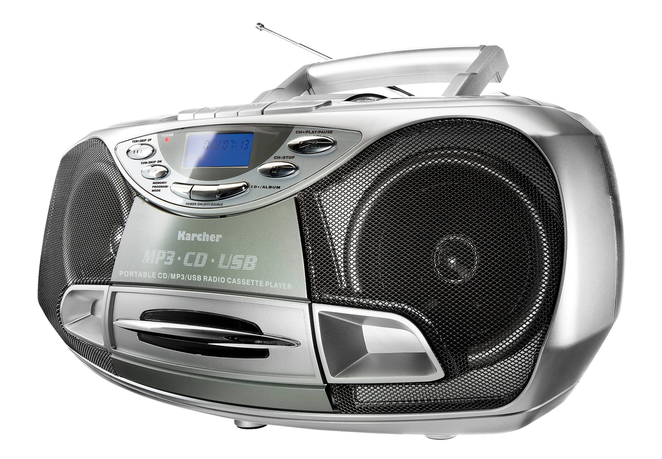 Karcher »RR 510(N)« Boombox (mit CD Player, UKW Radio, Kassettenspieler,  MP3 Player (ber CD oder USB) online kaufen | OTTO