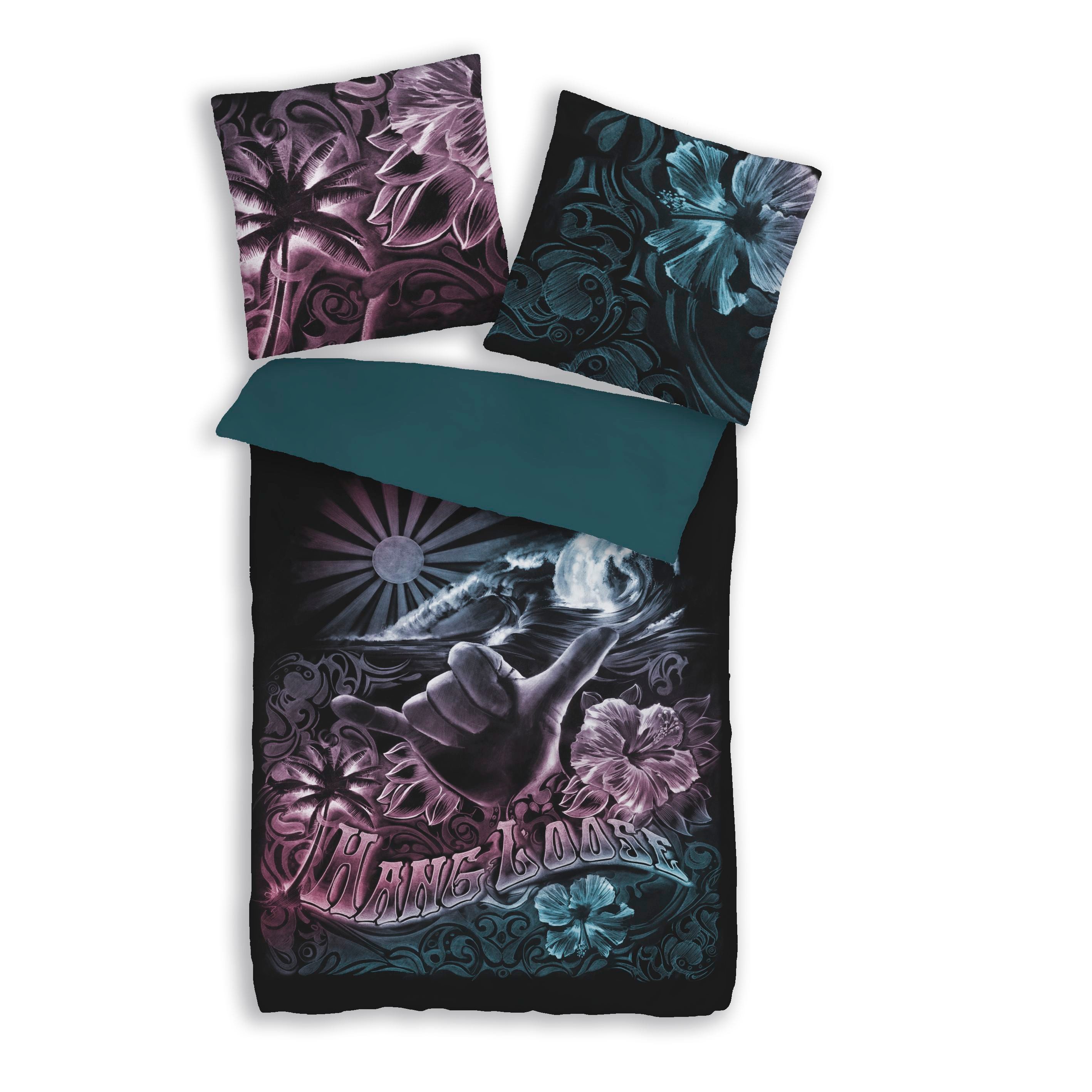 Träumschön Bettwäsche Premium Mako-Satin 135x200 oder 155x220 cm, Hang Loos günstig online kaufen