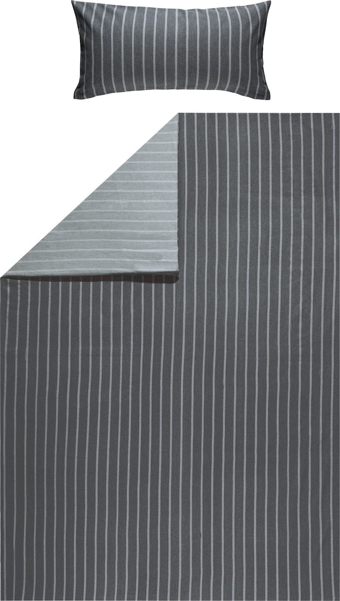 LOOKS by Wolfgang Joop Bettwäsche Bettwäsche, Mako-Satin, Streifen günstig online kaufen