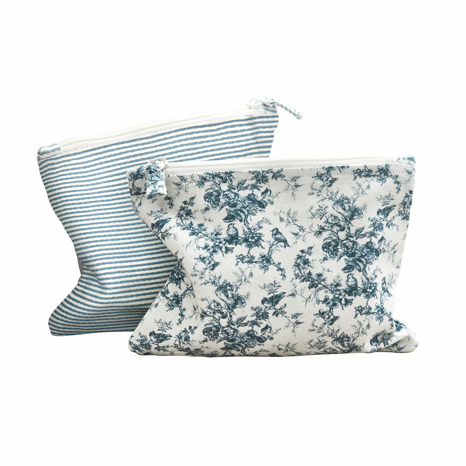 Mirabeau Handtasche Täschchen 2er Set Emilie blau/creme