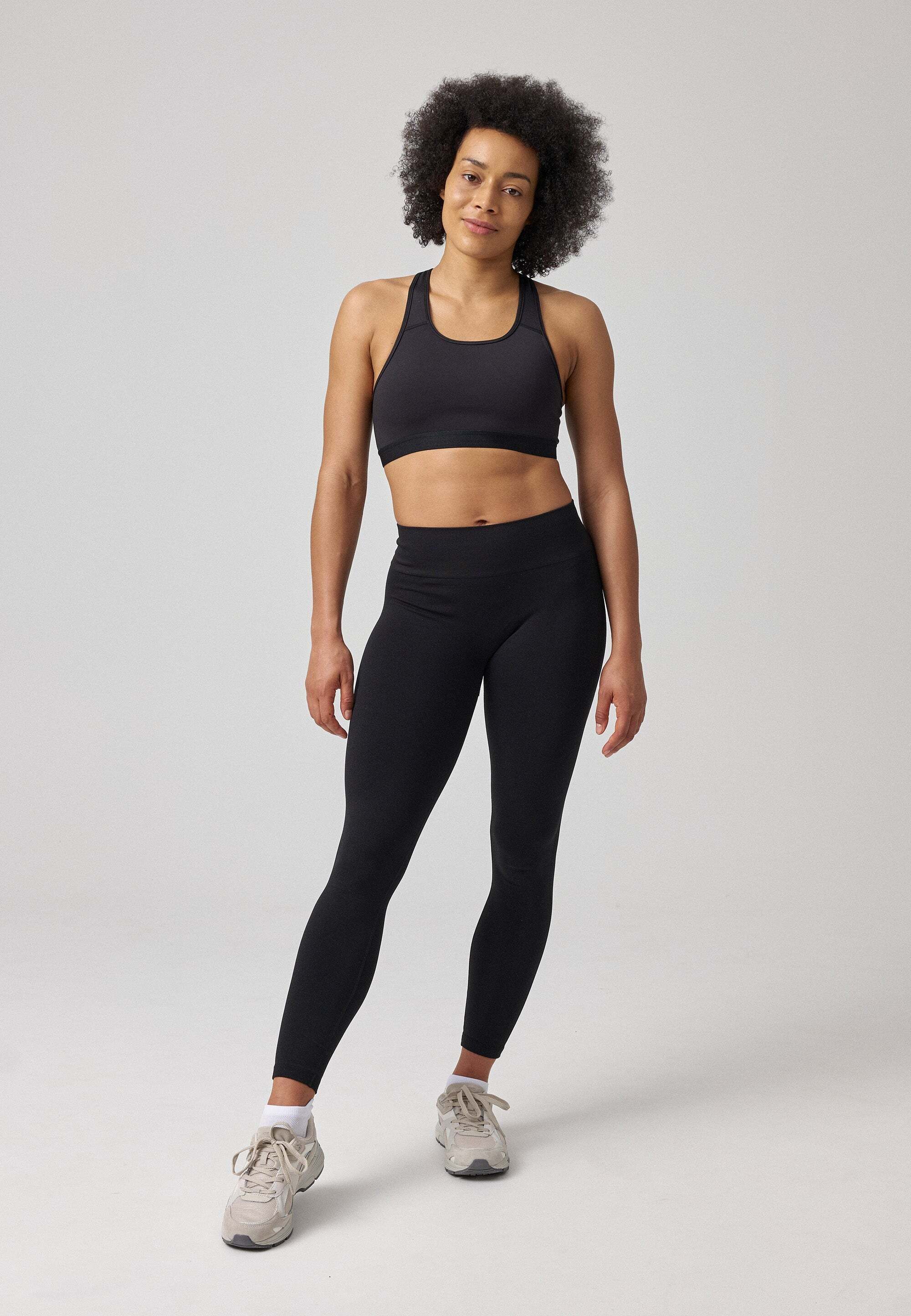SNOCKS Sporthose Seamless High Waist Leggings (1-tlg) figurformend und blickdicht, perfekt für den Sport