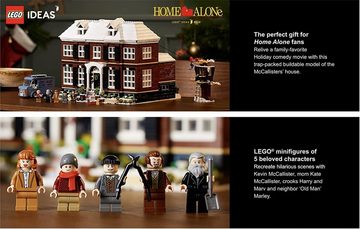 LEGO® Spielbausteine 21330 Ideas Home Alone Exklusives Bauset, (21330, 3955 St., 21330)