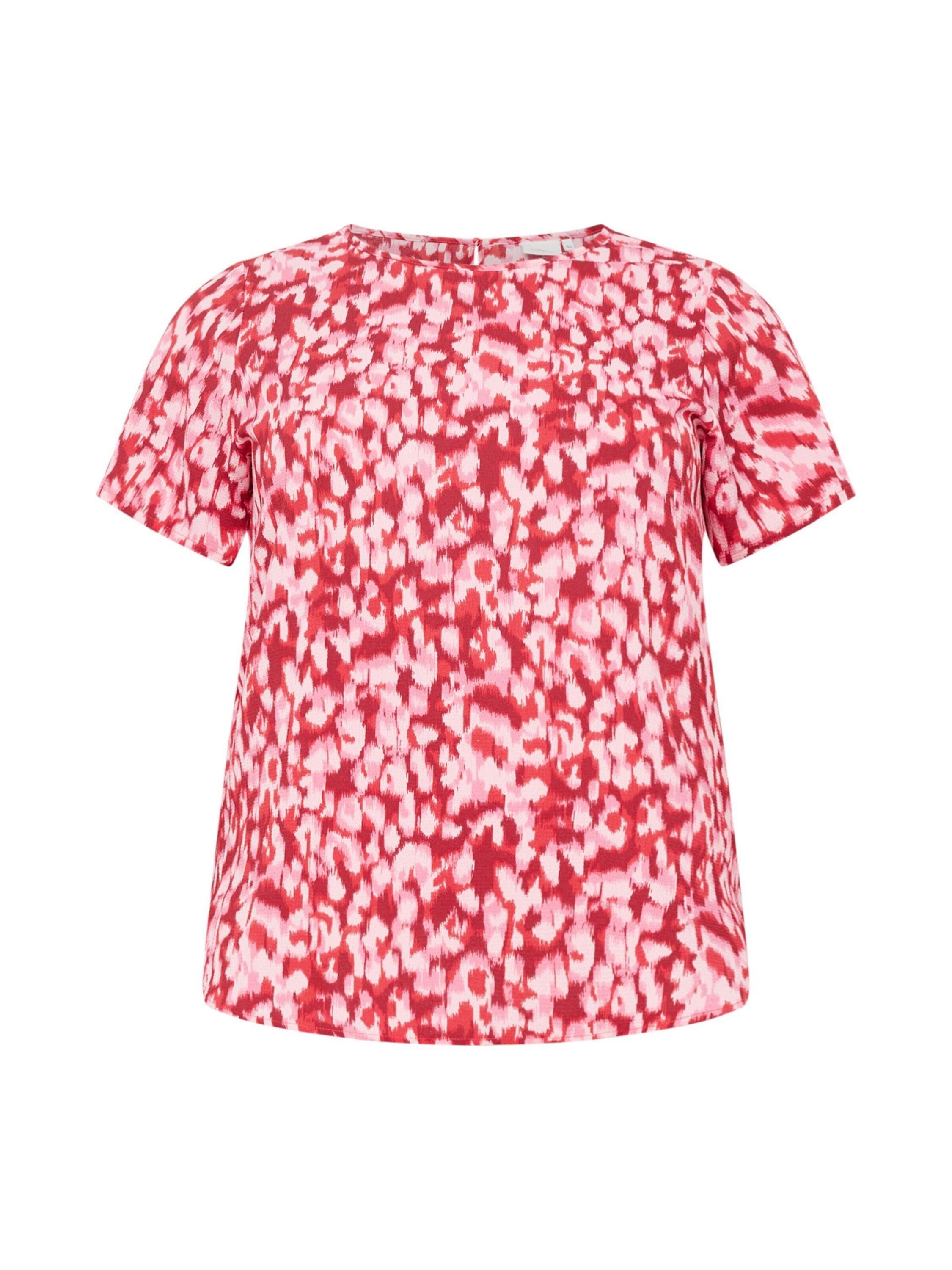 ONLY CARMAKOMA Kurzarmbluse Vica (1-tlg) Cut-Outs