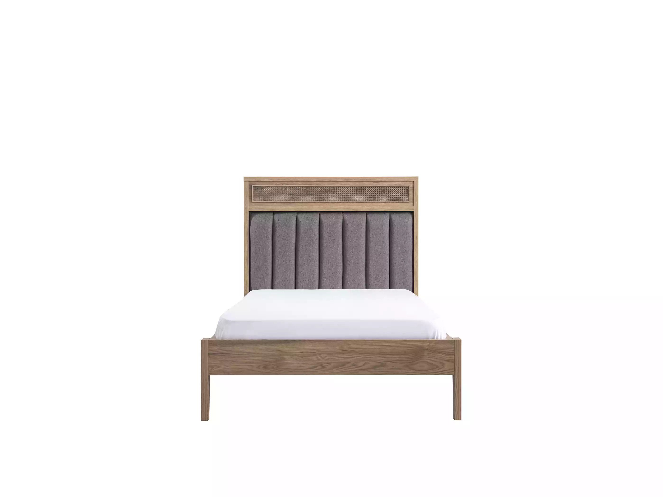 Braun Kindermöbel Jugendbett in cm, Bett Made 100 JVmoebel Holz Bettrahmen Europa Kinderbett