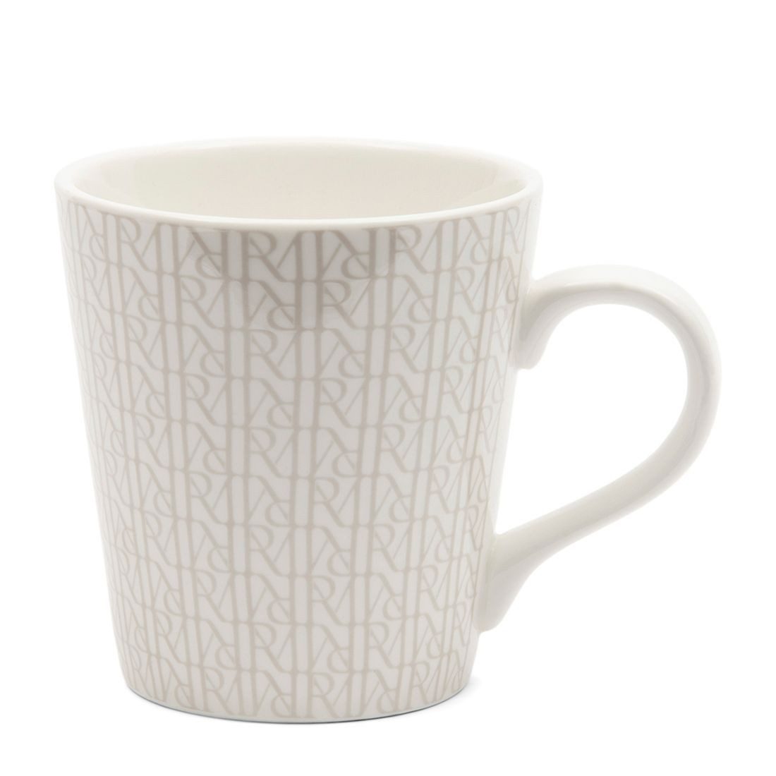 Rivièra Maison Tasse Riviera Maison RM Monogram Mug, Kaffeetasse, Porzellan