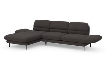 DOMO collection Ecksofa Padova L-Form, auch mit Drehfunktion erhältlich