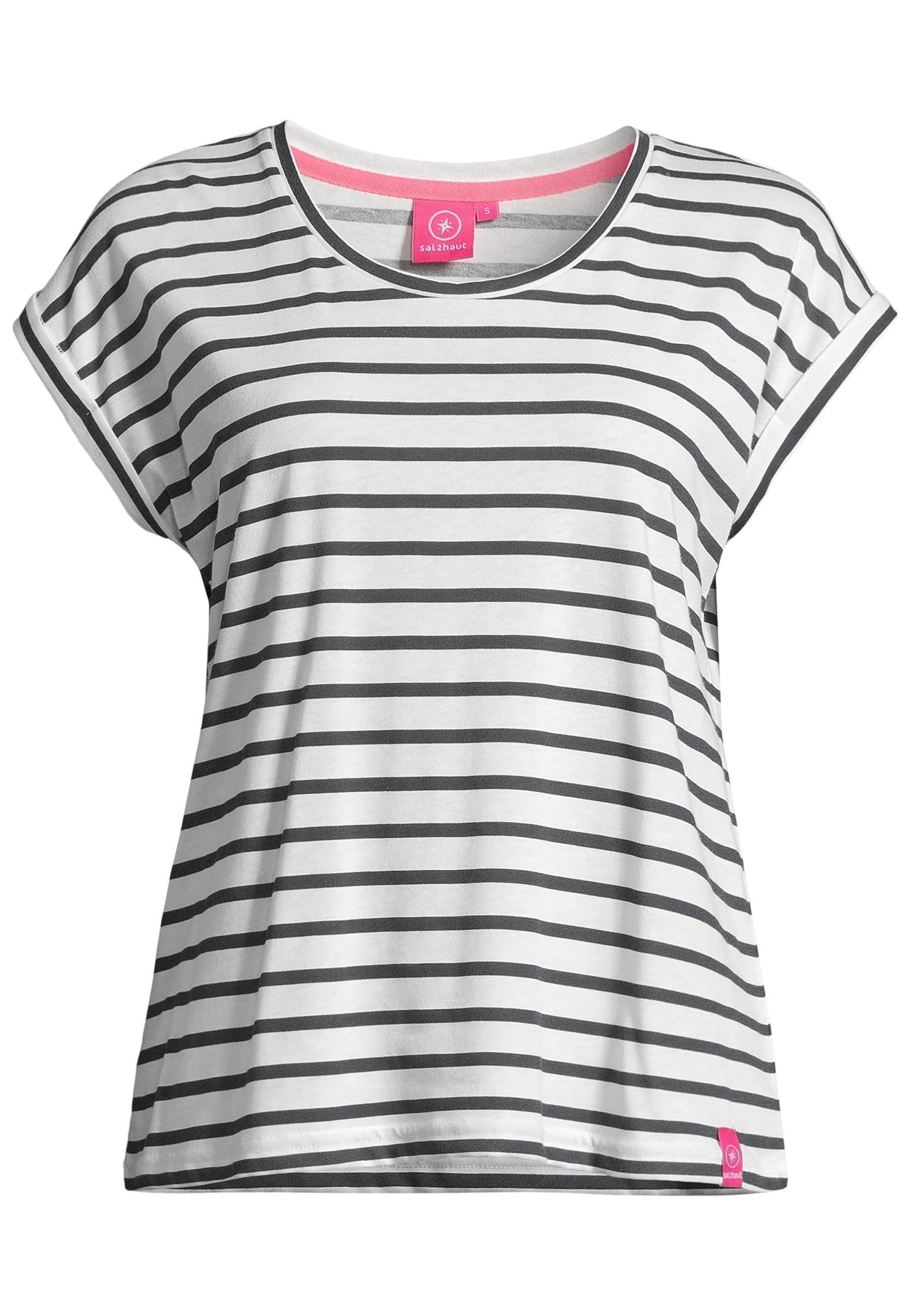 salzhaut T-Shirt SÖMMER - RINGEL Damen Relaxed-Fit T-Shirt mit Wow-Faktor – günstig online kaufen