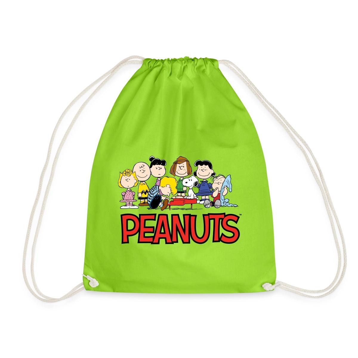 Spreadshirt Turnbeutel Peanuts Snoppy Und Friends Turnbeutel (1-tlg)