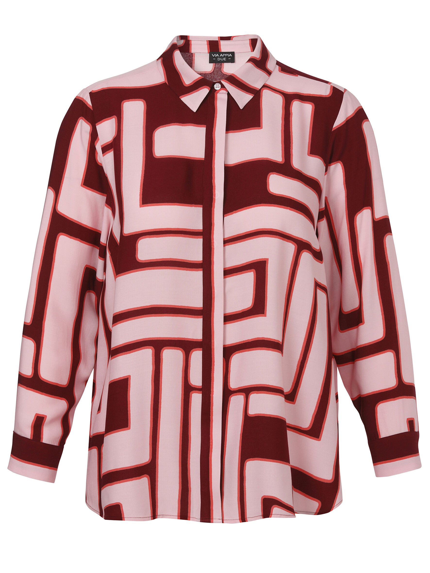 VIA APPIA DUE Langarmbluse in Große Größen günstig online kaufen