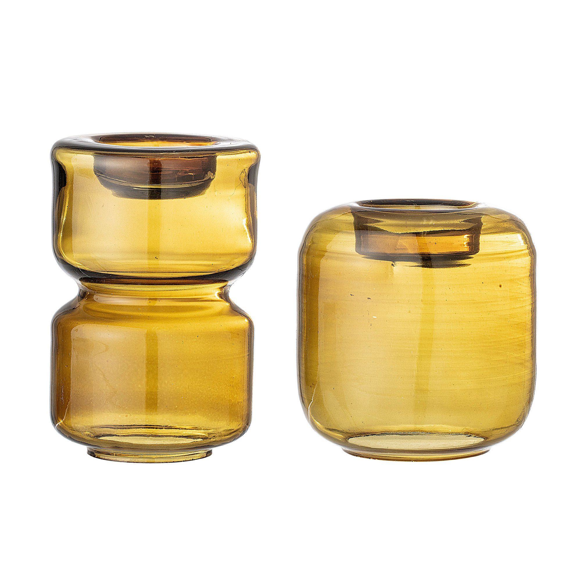 Bloomingville Kugelvase Bloomingville 2er Set Votive Vase - Teelicht - Windlicht aus Glas - 10 x 10,5 cm und 9 x 13 cm. € 23,50