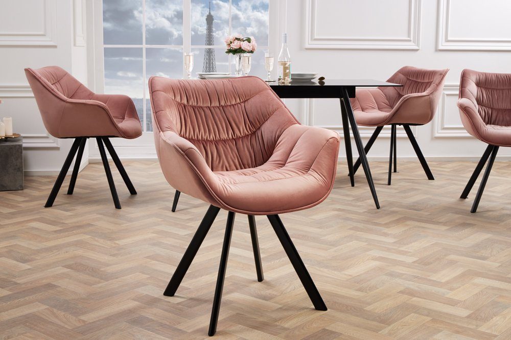 riess-ambiente Polsterstuhl THE DUTCH COMFORT altrosa günstig online kaufen