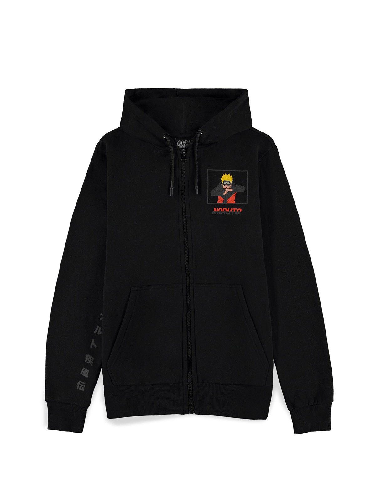 Naruto Kapuzensweatshirt Shinobi Hoodie Uzumaki Anime Manga günstig online kaufen