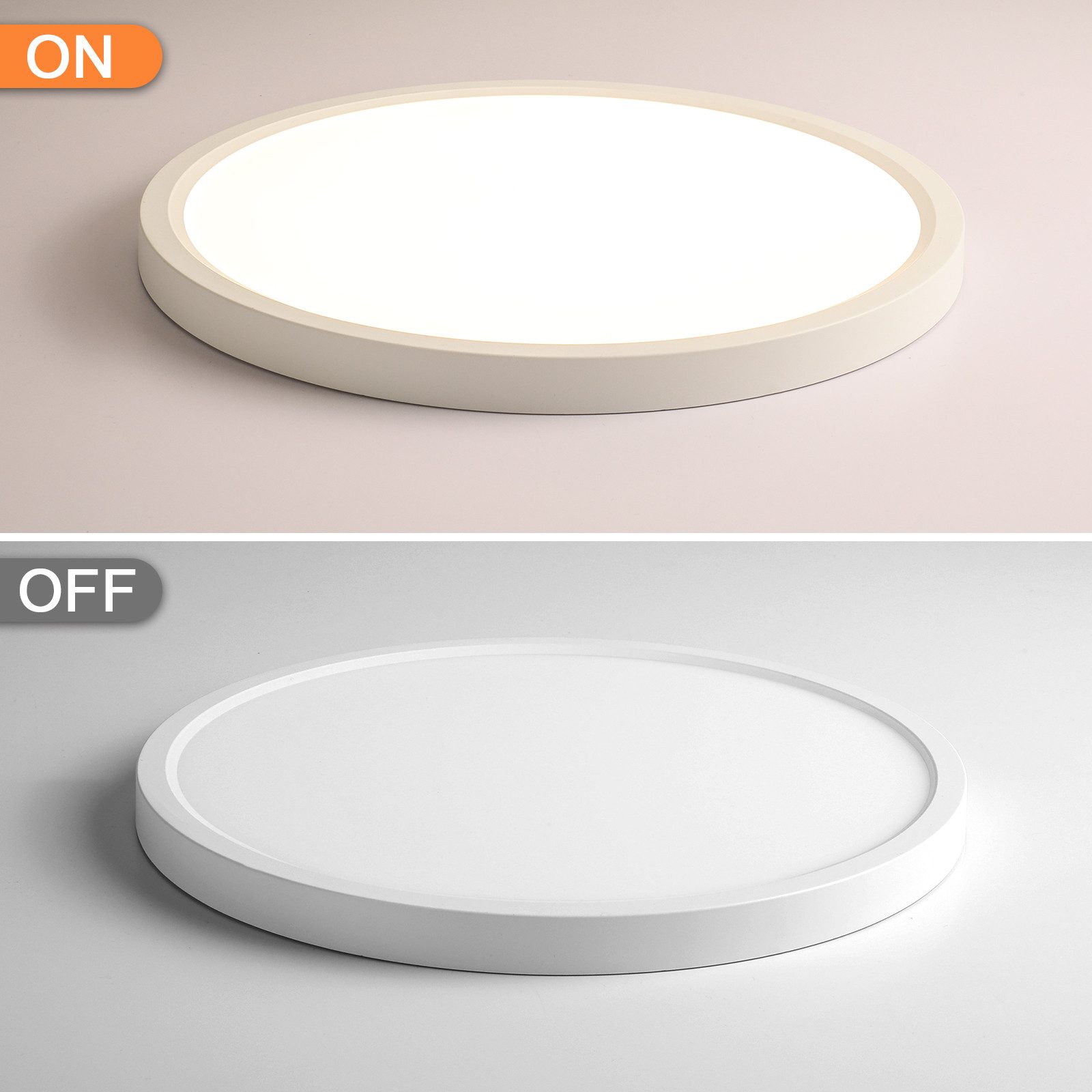 Oraymin LED Deckenleuchte mit Radar Bewegungsmelder günstig online kaufen