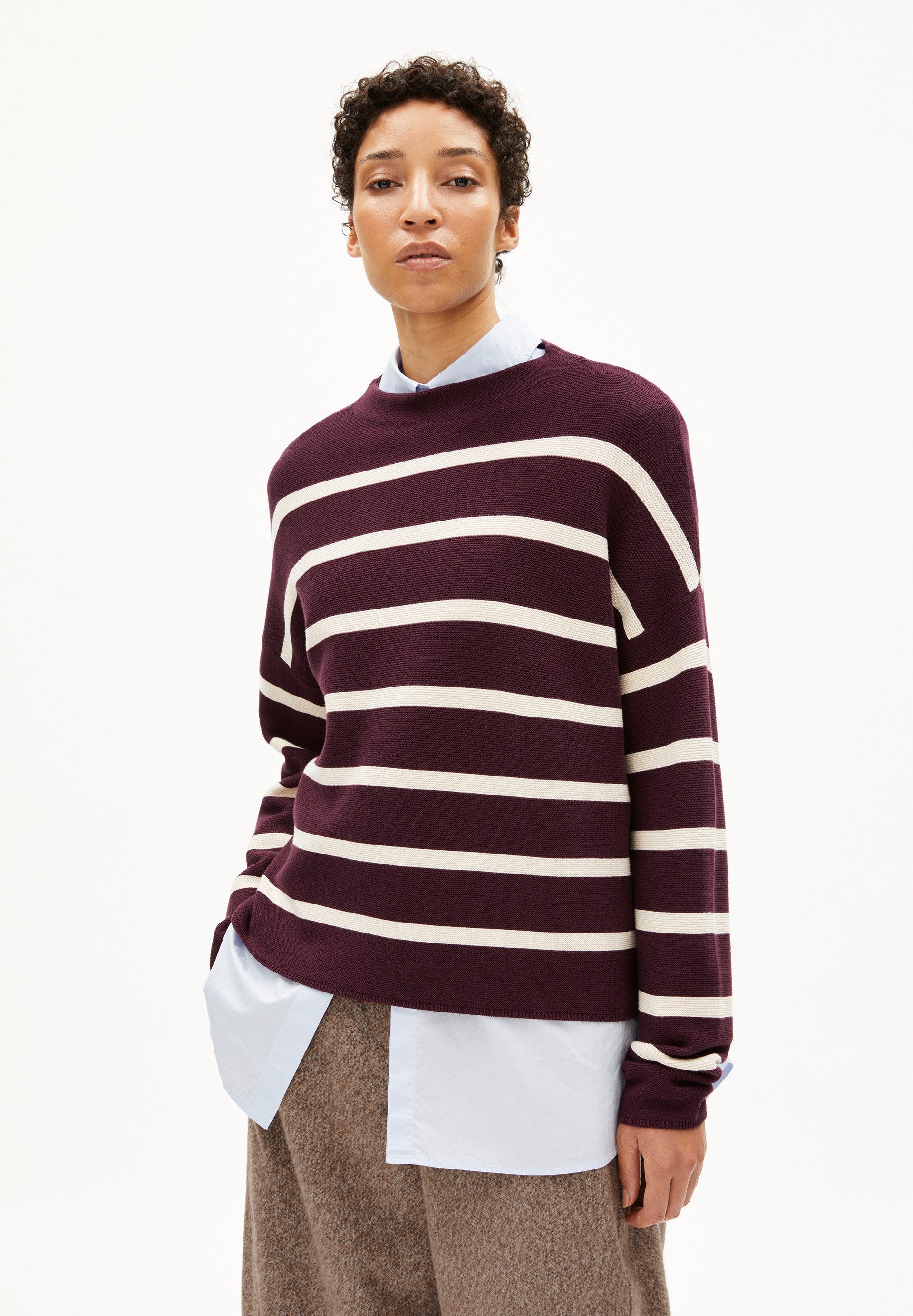 Armedangels Strickpullover MERINAA STRIPES Pullover aus günstig online kaufen
