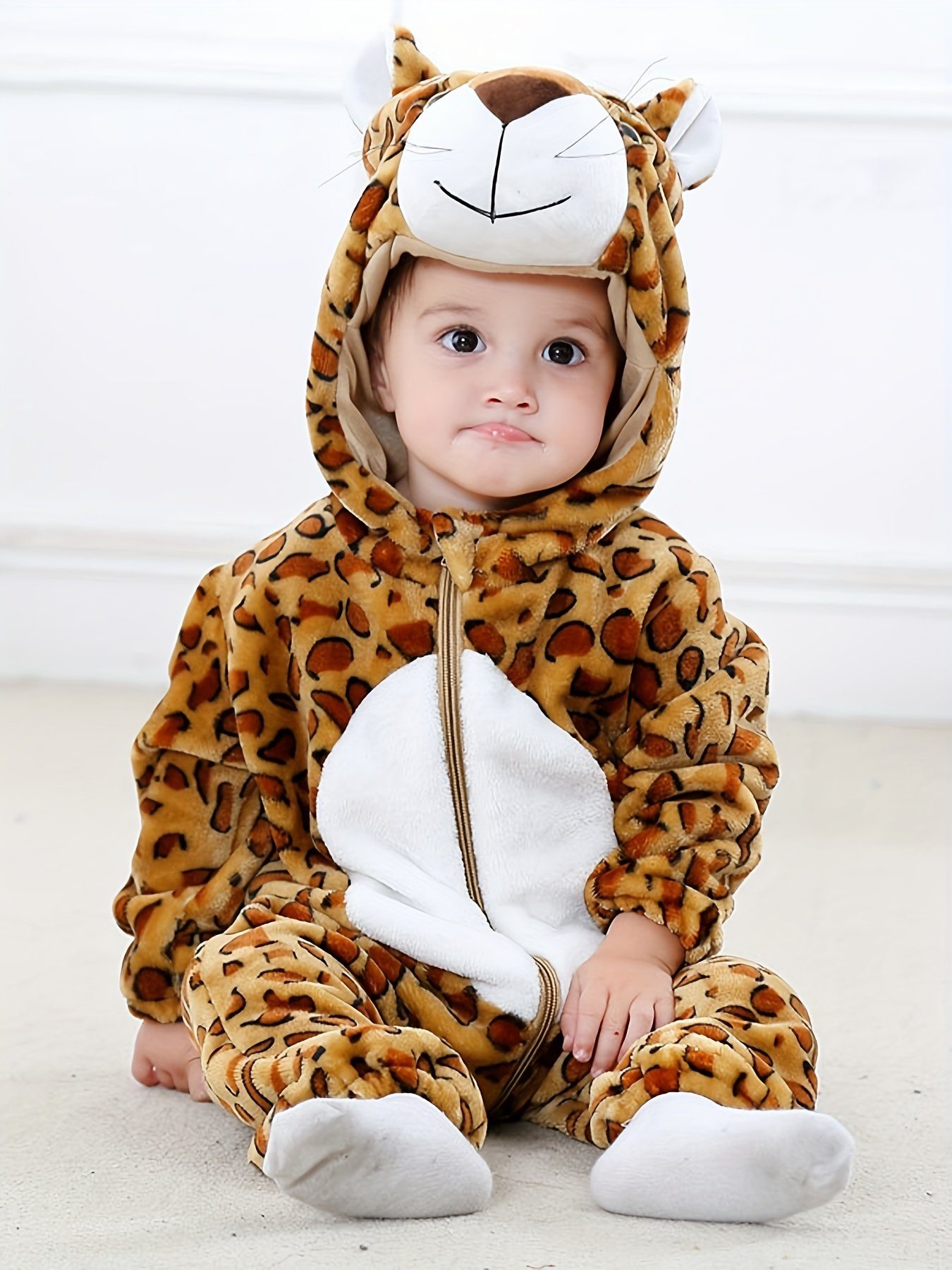 Pyjama DEBAIJIA Baby Flanell Winter 0-36M Jumpsuit Junge und Mädchen Pyjama