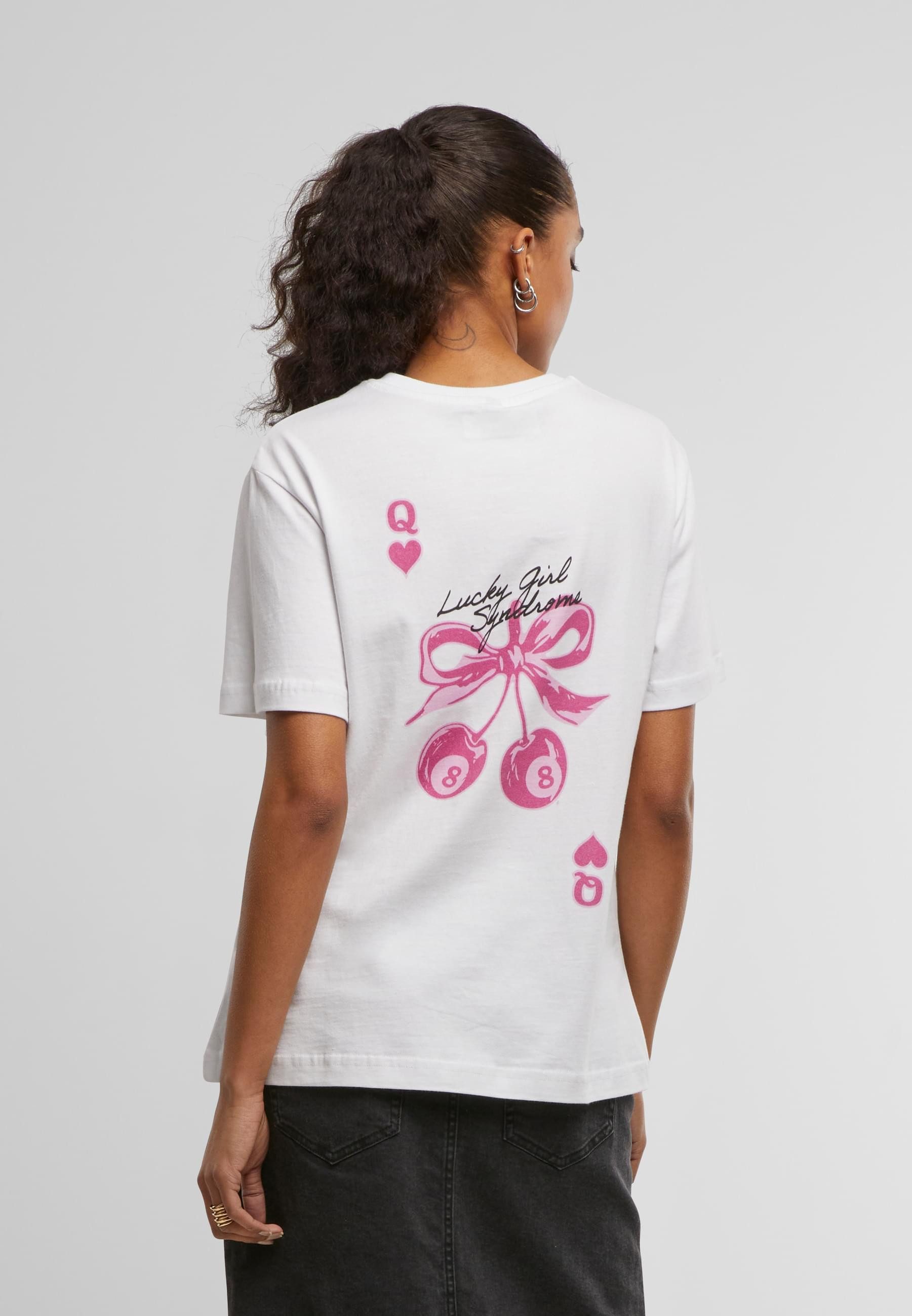 Miss Tee T-Shirt Miss Tee Lucky Girl Syndrome Tee (1-tlg)