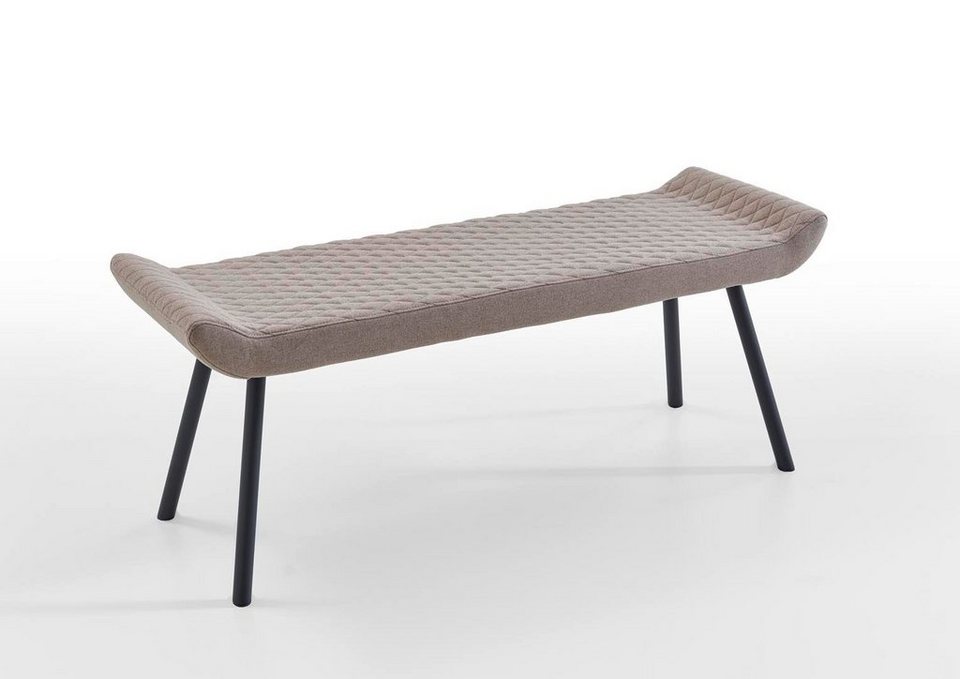 INTER-FURN Sitzbank Meran (1-St), Gepolstert, ohne Rückenlehne, Breite: 130  cm, Sitzhöhe: 48 cm, Zeitloses skandinavisches Design