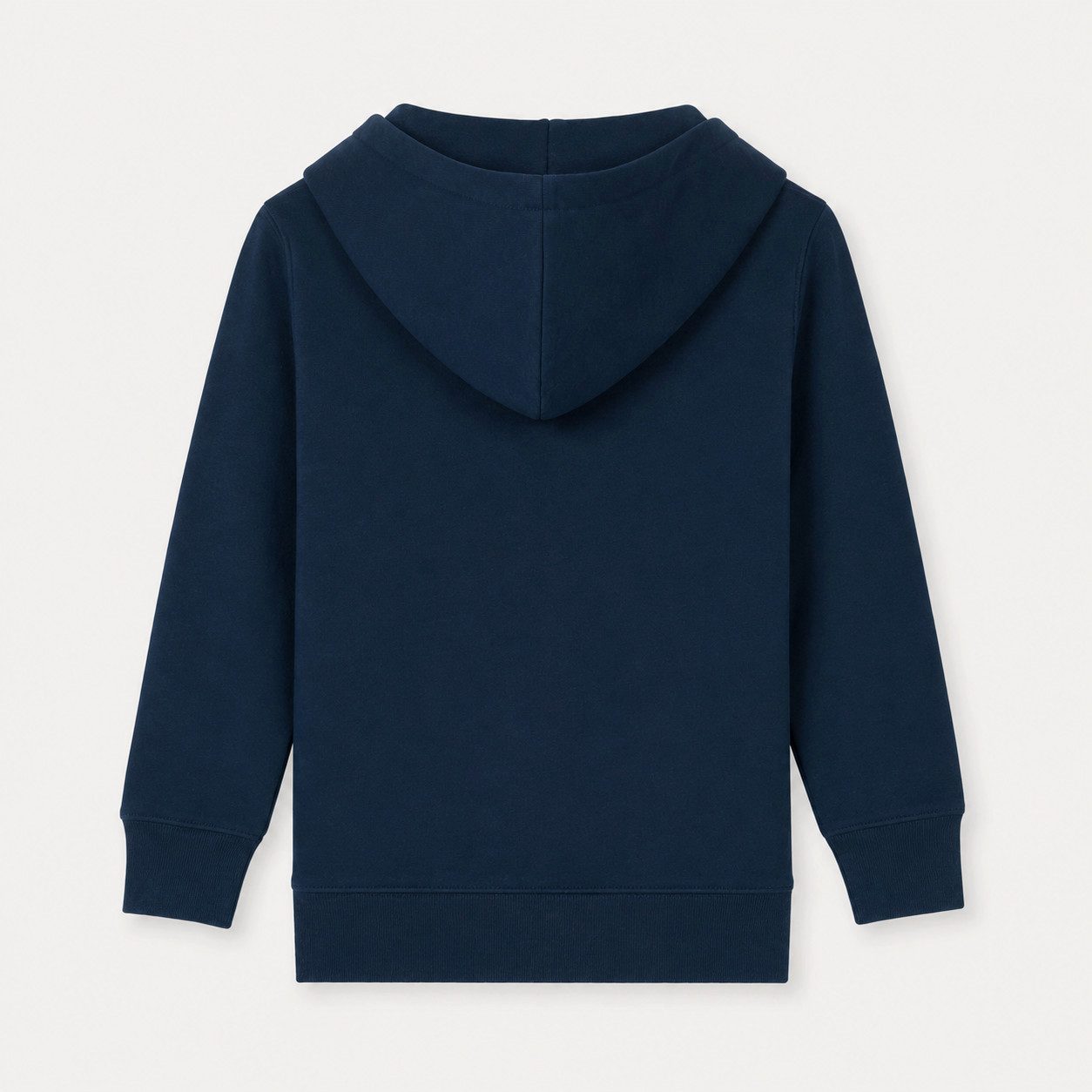 Sitztgut Kapuzensweatjacke Kinder Zip-Hoodie aus Bio-Baumwolle (1-tlg) Doppellagige Kapuze, Metallreißverschluss und Kängurutaschen