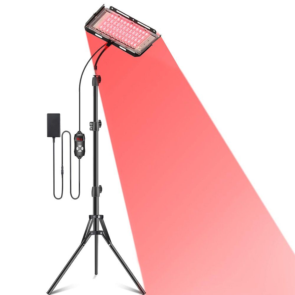 Rosnek Infrarotlampe Therapie-Lampen, 96LEDs, für Körper Gesicht Muskeln Verbesserung, 1-tlg., 660nm Rot und 850nm NIR