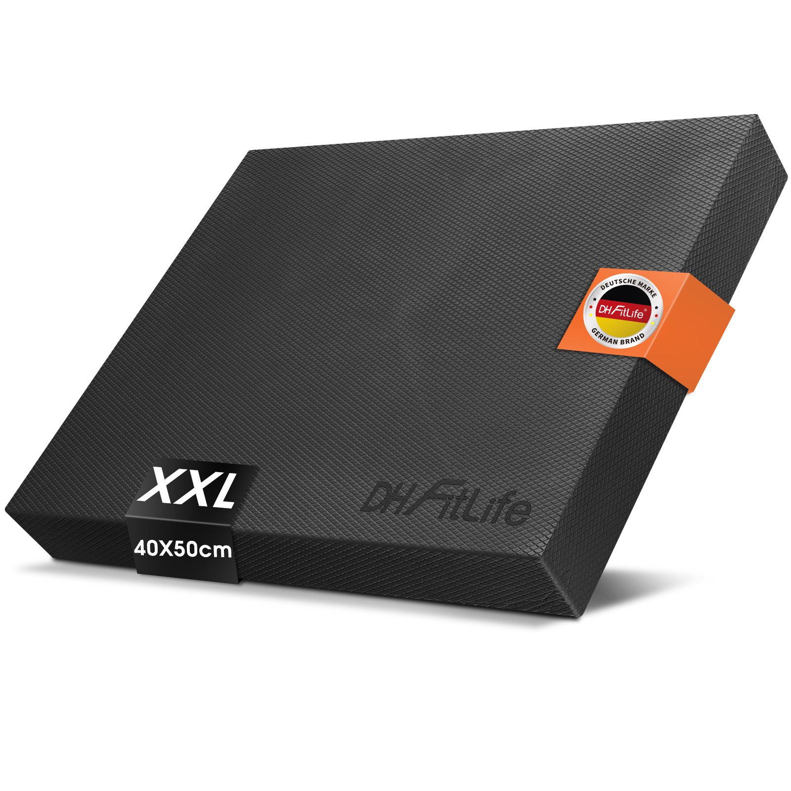 DH FitLife Balance Pad Balancekissen ideal für Gleichgewicht- & Stabilitätstraining, (Unterstützt Balance- & Krafttraining, Perfekt für Yoga, Pilates & Core-Training), Physiotherapie & Fitness Kissen