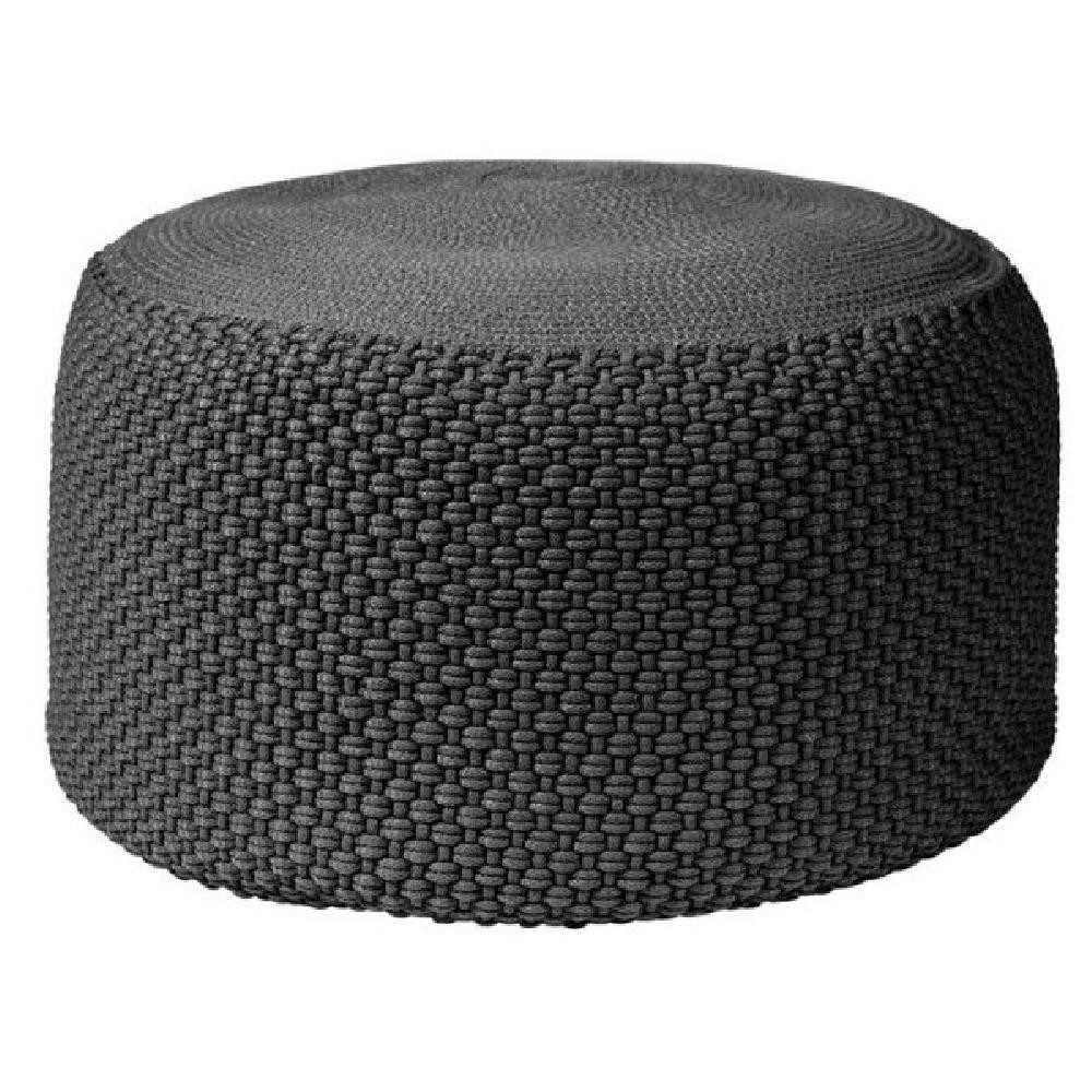 PAD Hocker PAD Pouf Hocker UNI Schwarz (65x40cm)
