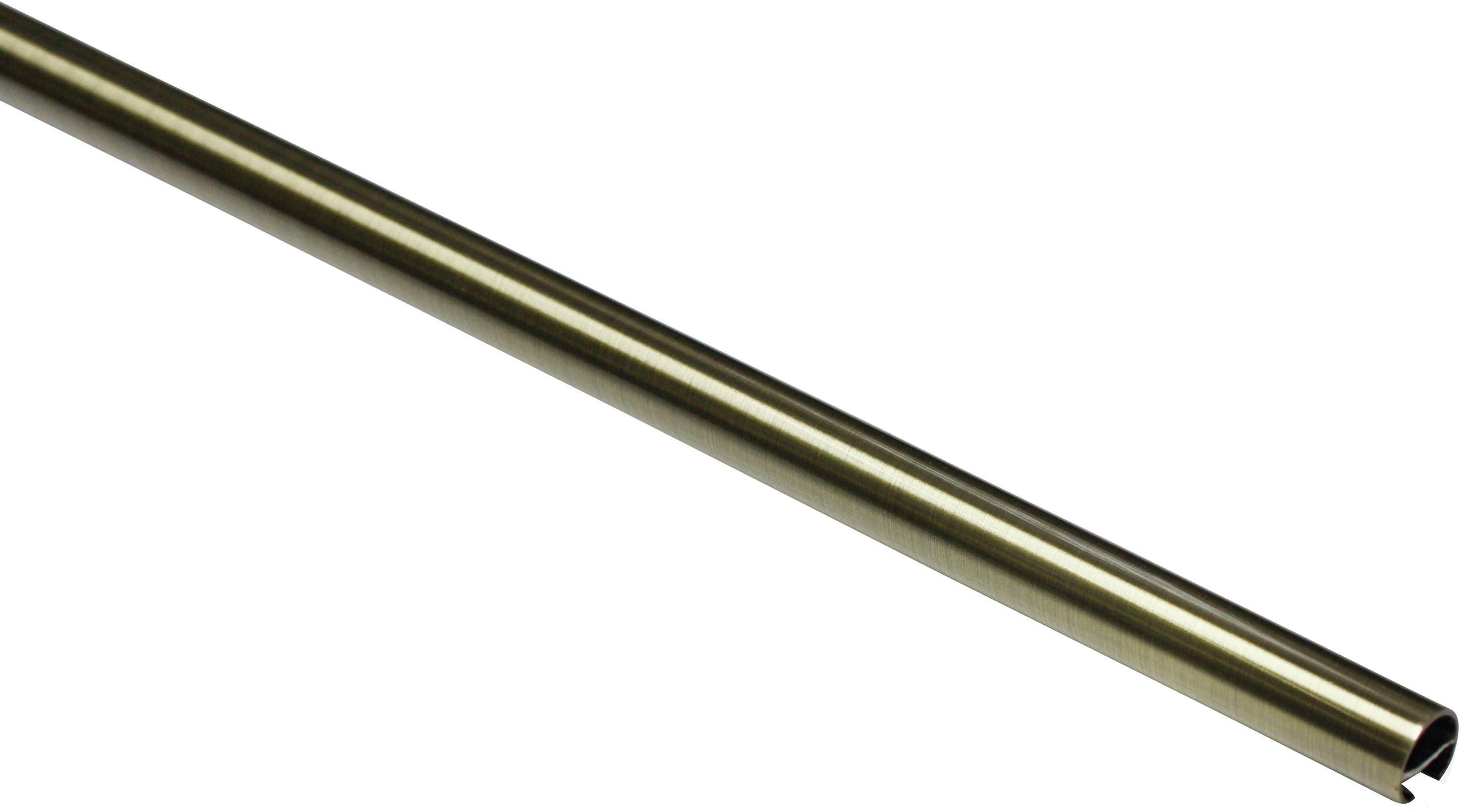 GARDINIA Gardinenstange Memphis mit Innenlauf I, Fixmaß, Metall, Serie Einzelprogramm Memphis Ø 16 mm