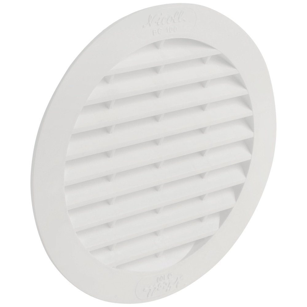 Wallair Abluft-Set Wallair N32920 Abluftgitter Kunststoff Passend für Rohr-Durchmesser:
