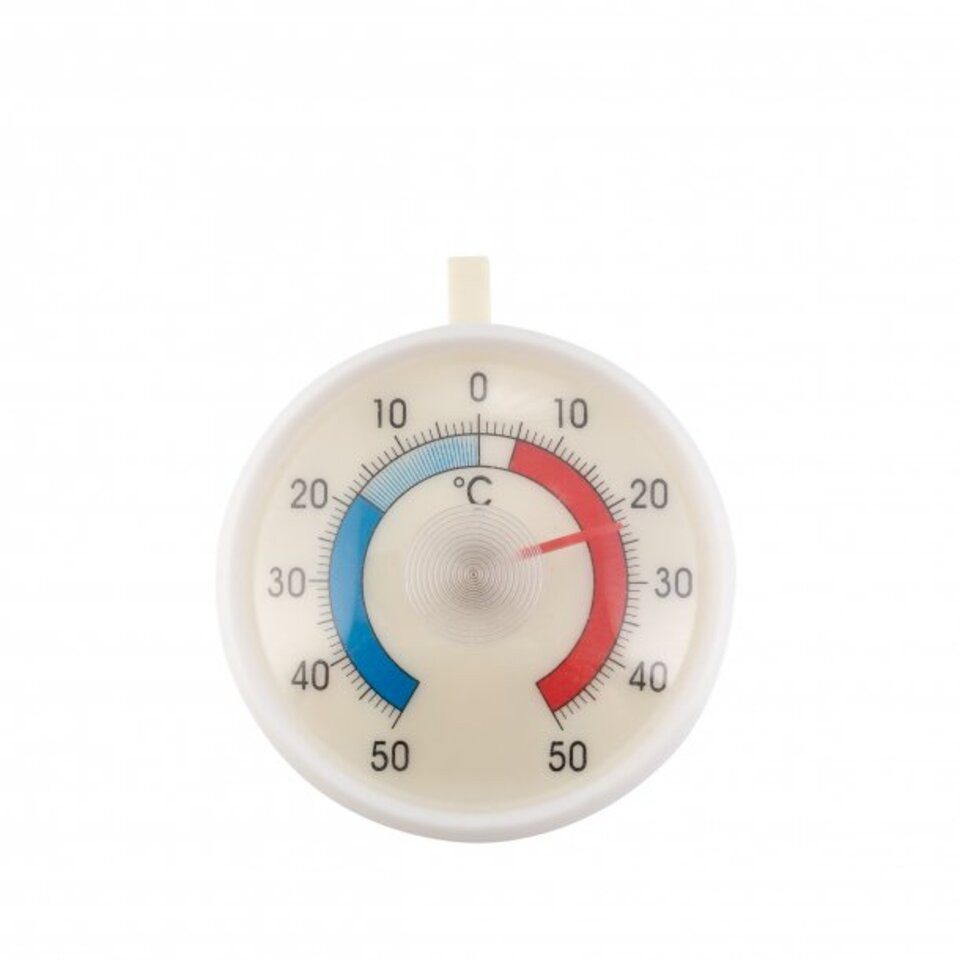 axentia Kühlschrankthermometer Kühlschrankthermometer, KS, Ø ca. 7 cm, 1-tlg.