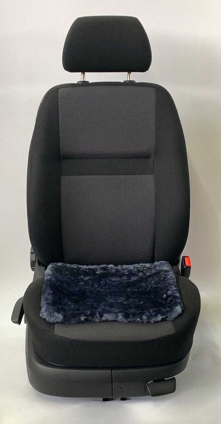 Sitzauflage - Sitzkissen - Lammfell - preiswerter Sitzbezug