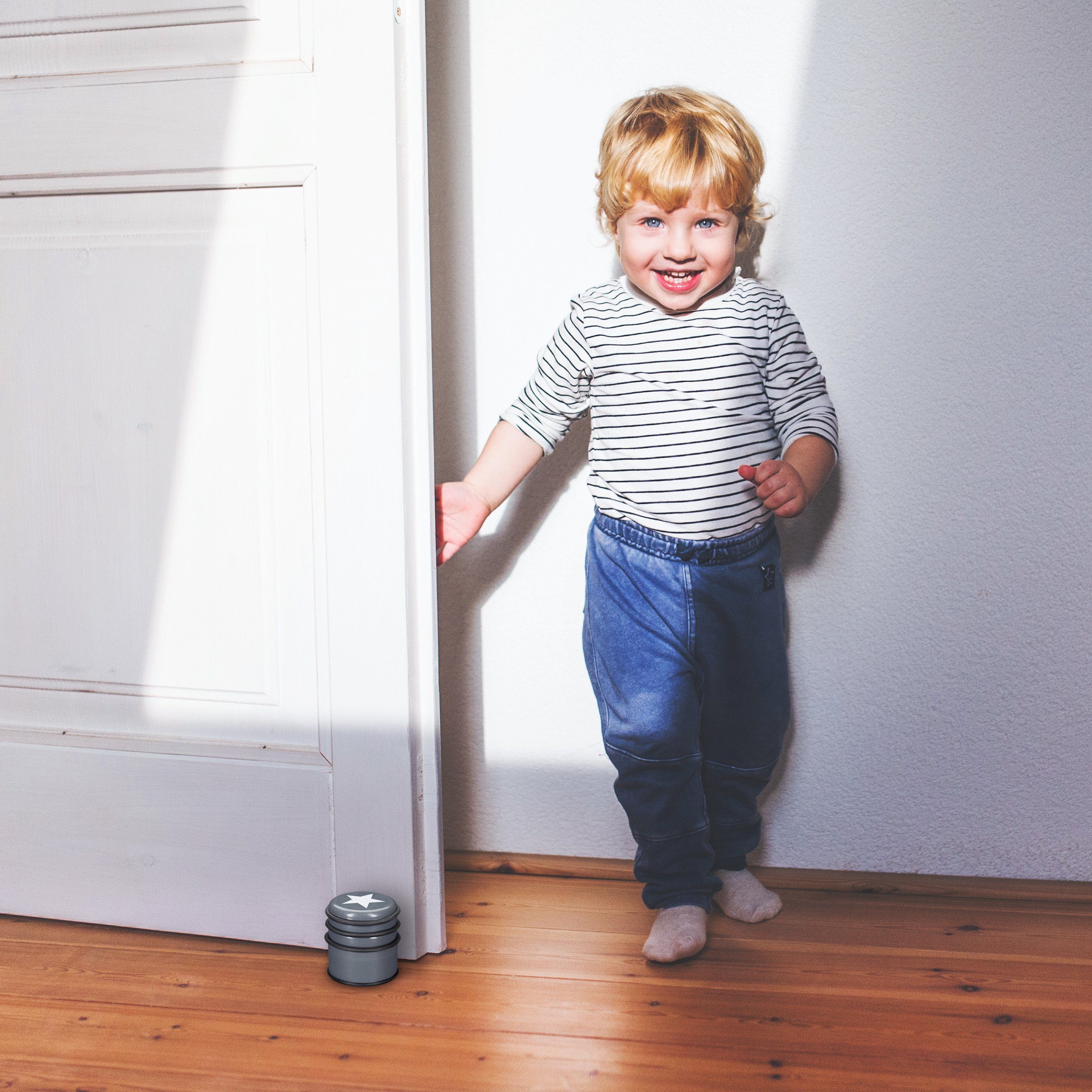 relaxdays Türstopper mit St, Dunkelgrau günstig online kaufen
