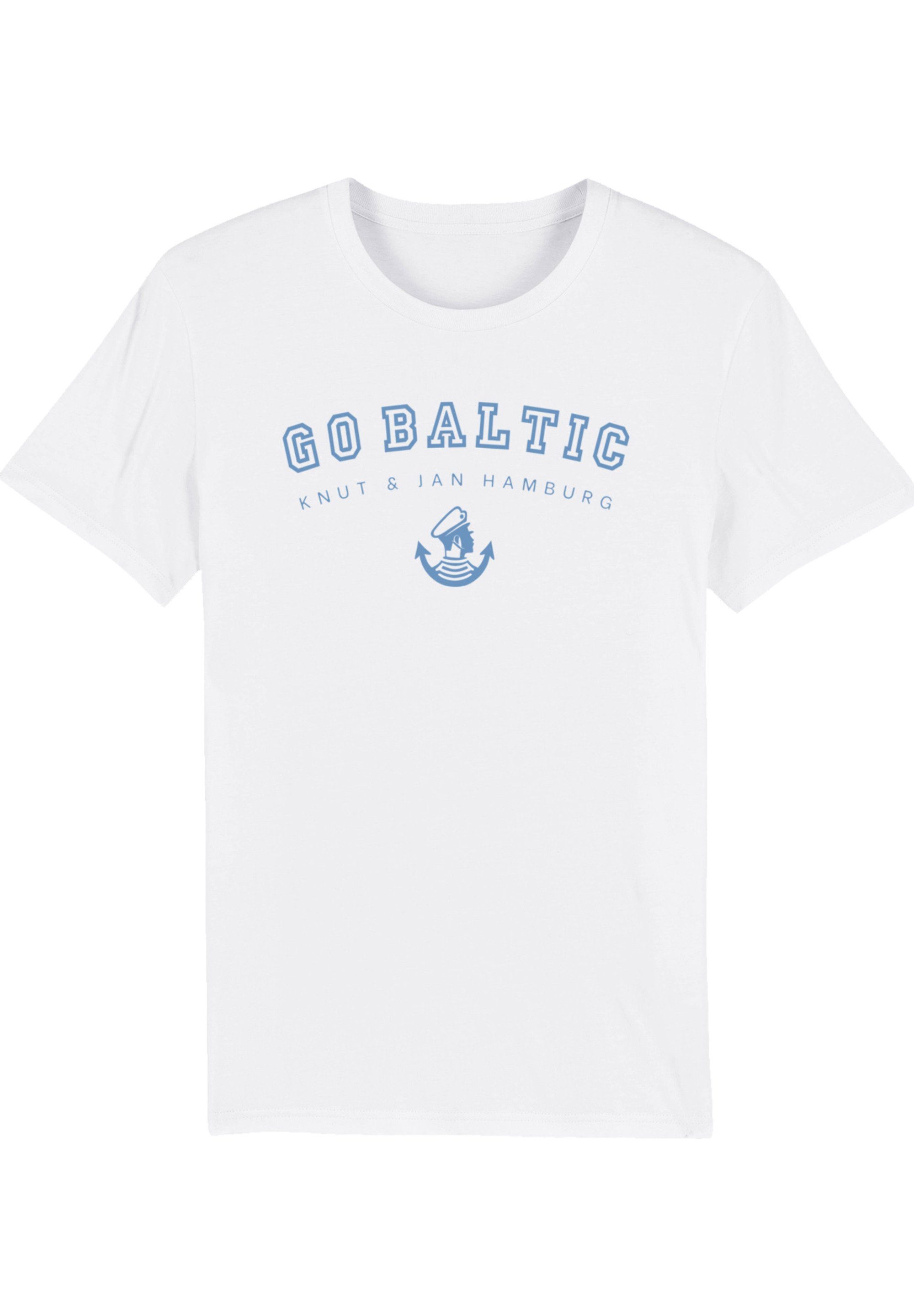 F4NT4STIC T-Shirt Go Baltic Print, Hochwertige und umweltfreundliche  Baumwolle