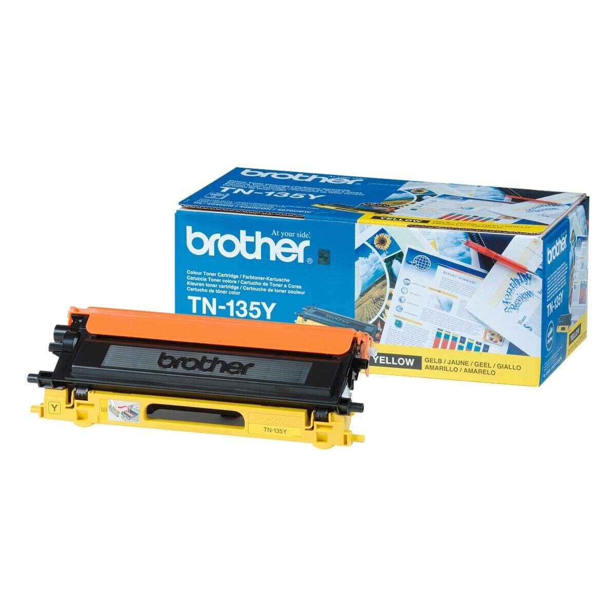 Brother Tonerpatrone TN-135Y