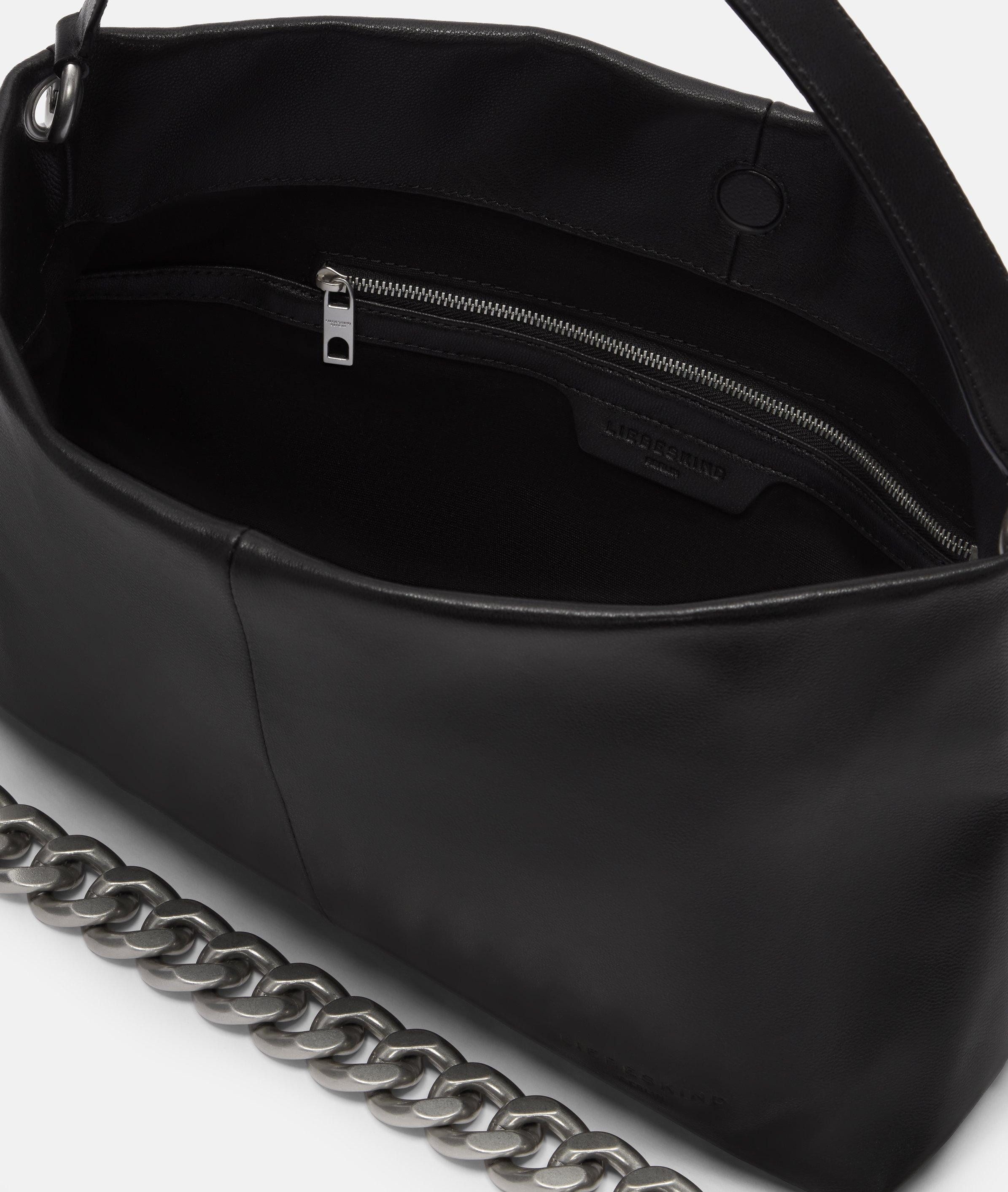 Liebeskind Berlin Schultertasche Mira Hobo M, Geräumige Hobo-Bag aus Leder